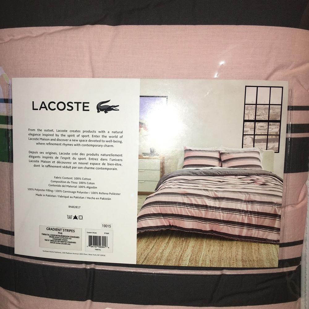Lacoste Comforter Set - Picture 2 of 3